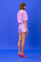 SBNM-Seasta Pink Cotton Blend Tshirt-T-Shirts-4-Milagron.com