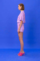 SBNM-Seasta Pink Cotton Blend Tshirt-T-Shirts-7-Milagron.com