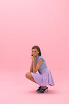 SBNM-''Tropicana'' Blue Lavender Dress-Elbise-9-Milagron.com