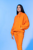 SBNM-Vivid Flame Orange Sweatshirt-Sweatshirts & Hoodies-5-Milagron.com