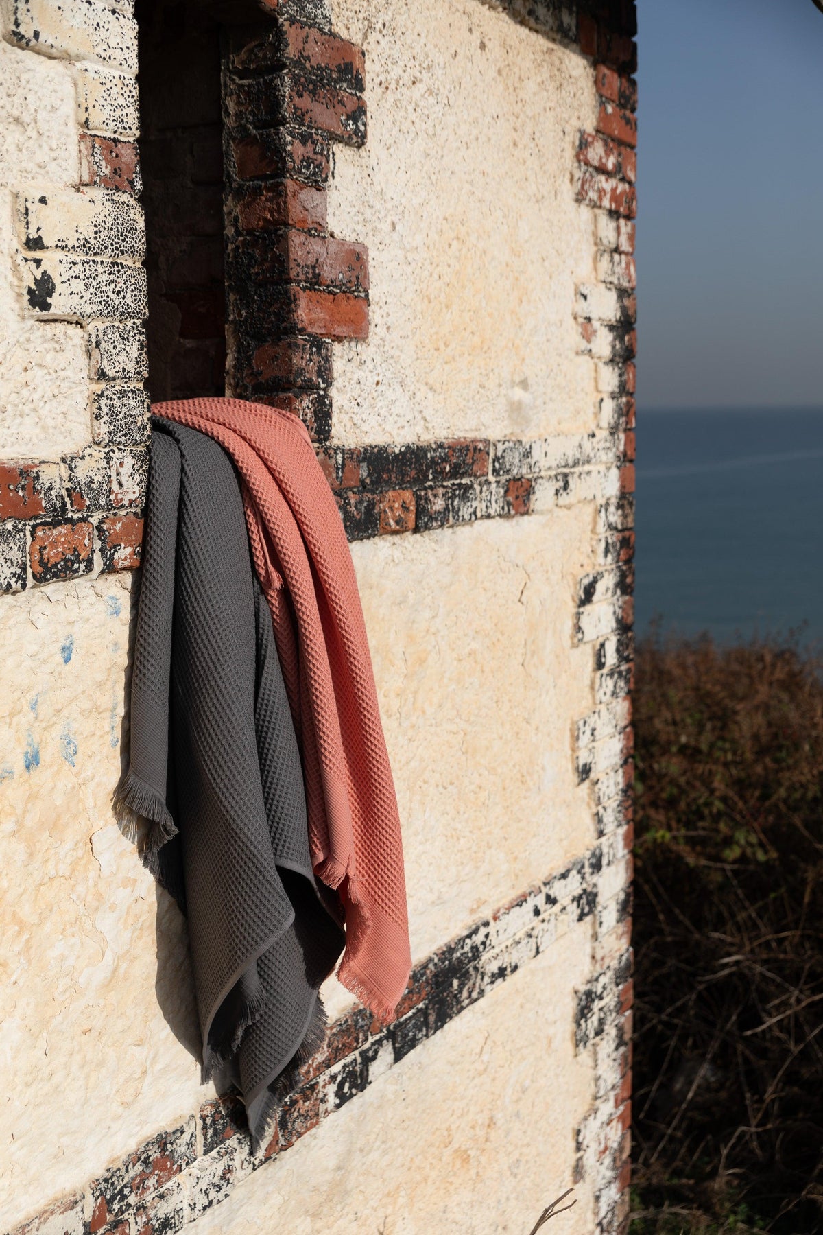 Anika Yüz Havlusu 50x90 cm | Waffle Pike | TENCEL™ & Pamuk | 4 Renk