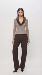 Angelina Top In Mink