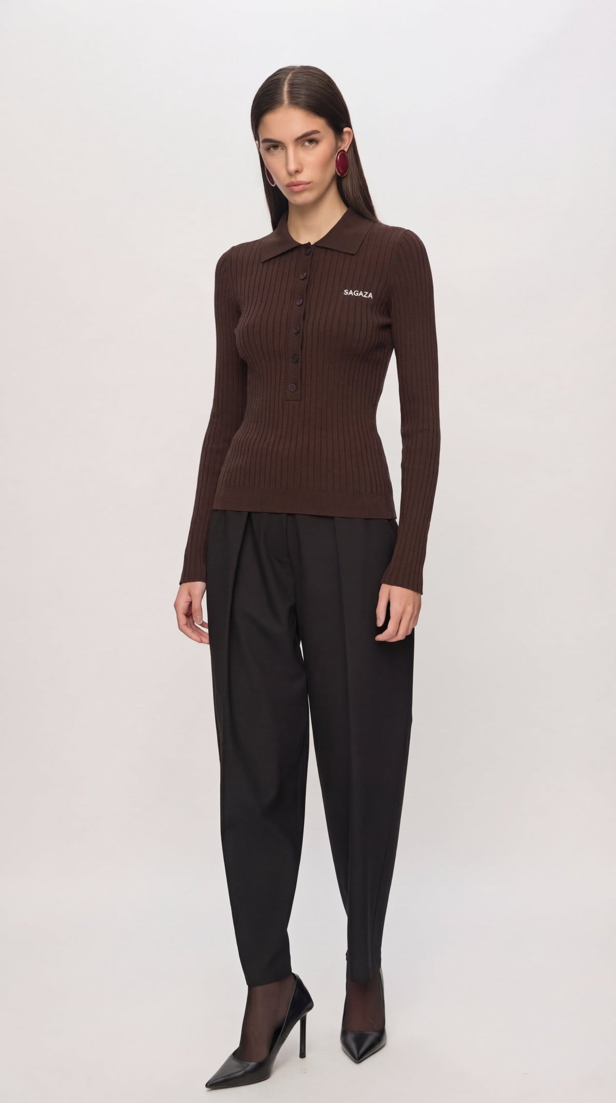 Brownie Knitwear In Brown