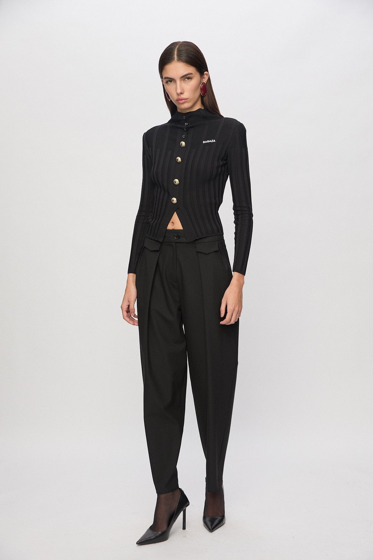 Emma Knitwear In Black