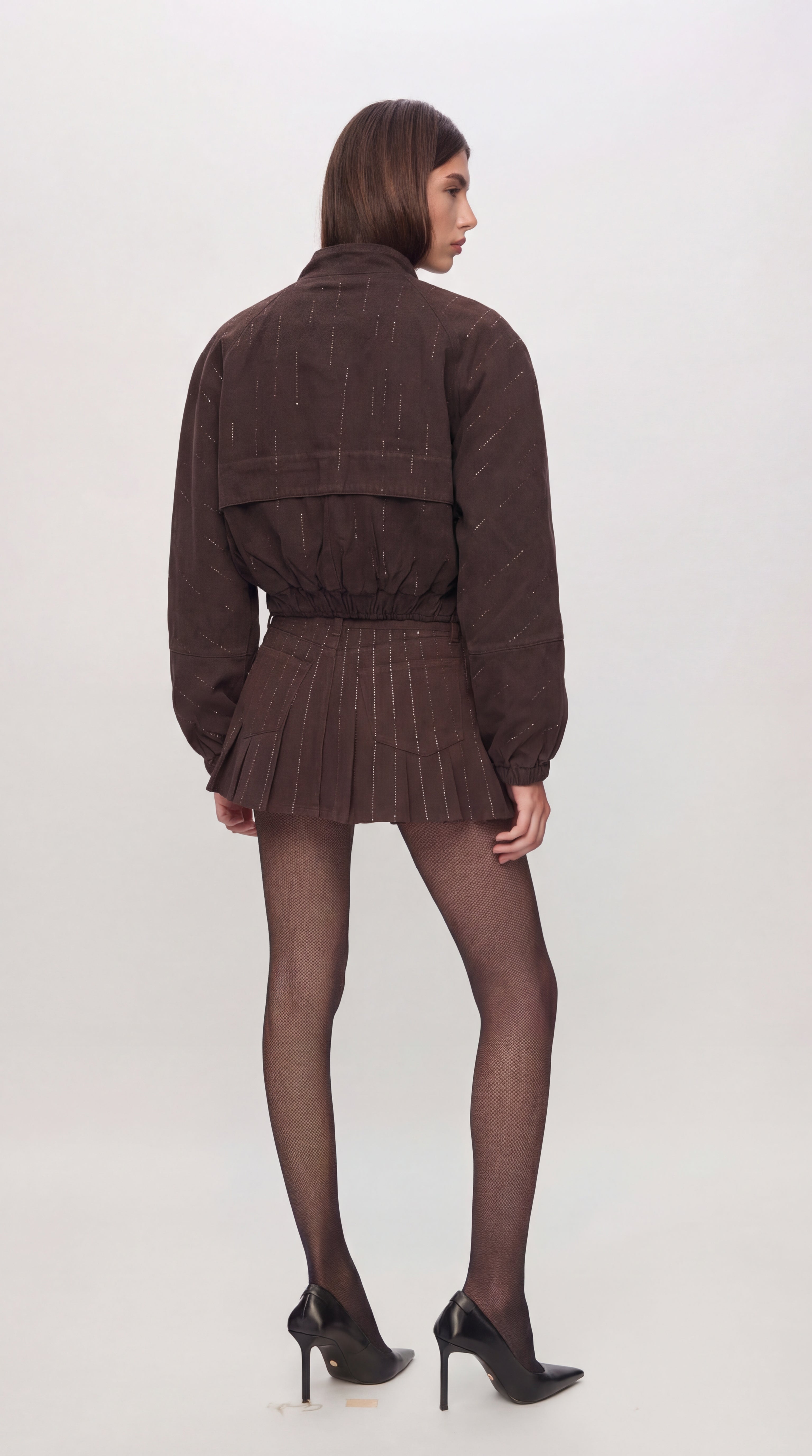 La Boca De Dragon Cyristal-Detailed Jacket