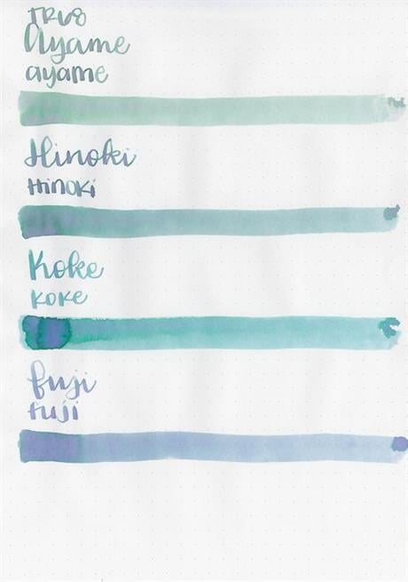 Sailor-Manyo Dual Shading Ayame Ink 50 Ml-Mürekkep-7-Milagron.com