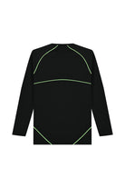 Saint Alen-Darkness Long Sleeve Fitness Top Green-T-Shirts-2-Milagron.com