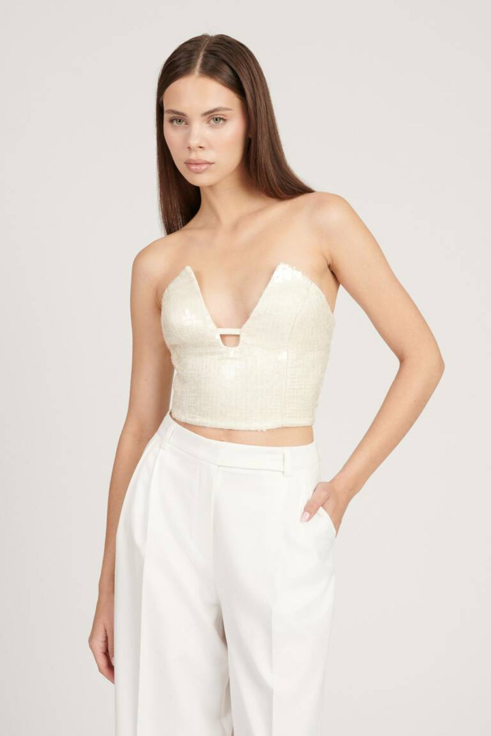 Saléa-Coolest Palazzo Pants-Kumaş Pantolon-1-Milagron.com