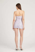 Saléa-Kiss Strapless Stress Party Dress-Elbise-3-Milagron.com