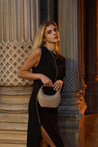 Sanct Atelier-Cor Collection Etoupe-El Çantası-5-Milagron.com