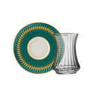 Sandro Moreno 1453 Farfar Optik 12 Parça 6 Kişilik Çay Seti 110 Ml Ar263716