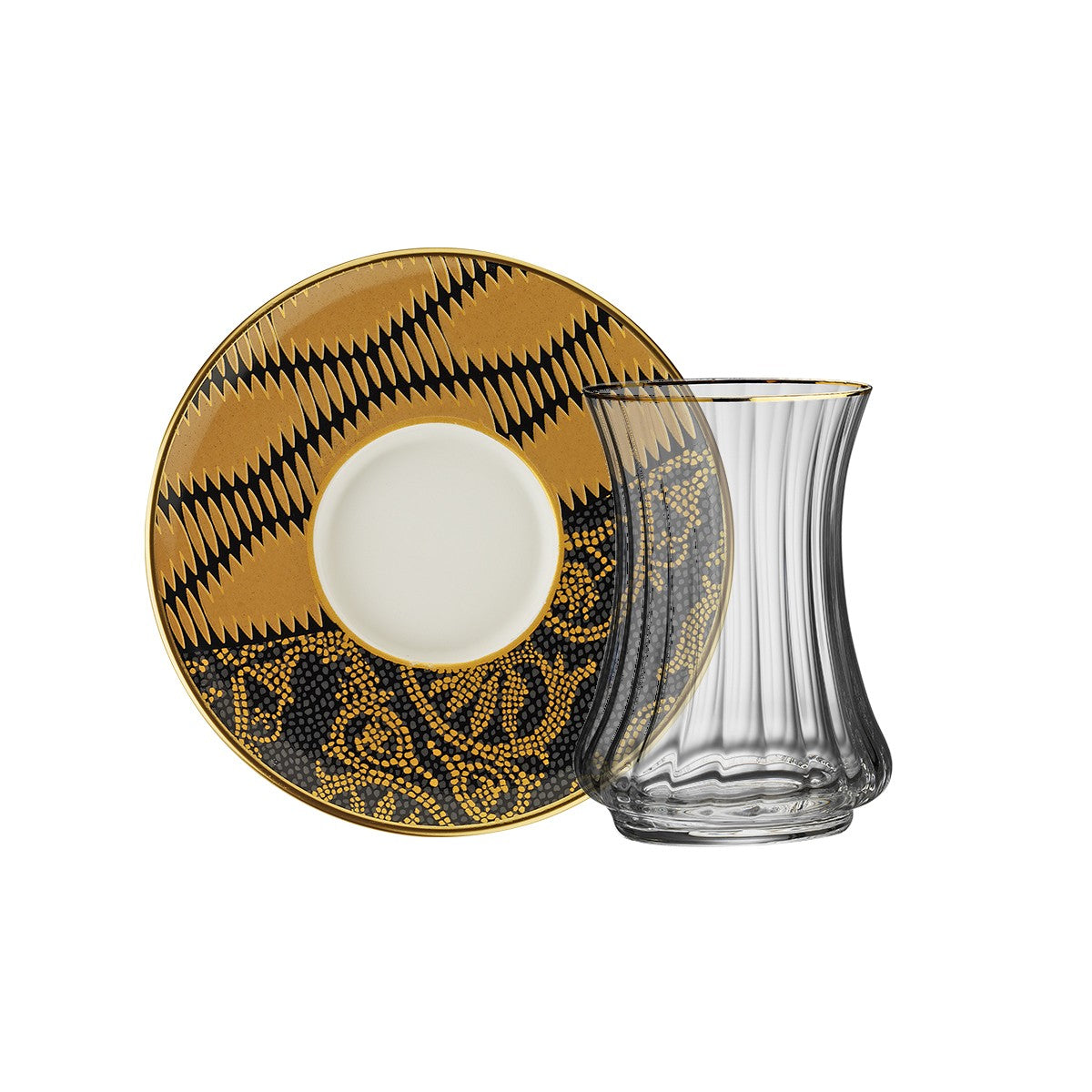 Sandro Moreno 1453 Kariye Optik 12 Parça 6 Kişilik Çay Seti 110 Ml Ar263723