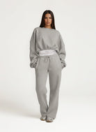 Sbnm-Grey Contour Sweatshirt-Sweater-2-Milagron.com
