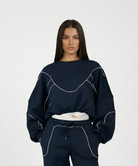 Sbnm-Navy Contour Sweatshirt-1-Milagron.com