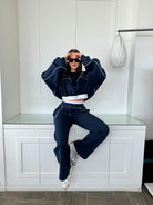Sbnm-Navy Contour Sweatshirt-8-Milagron.com