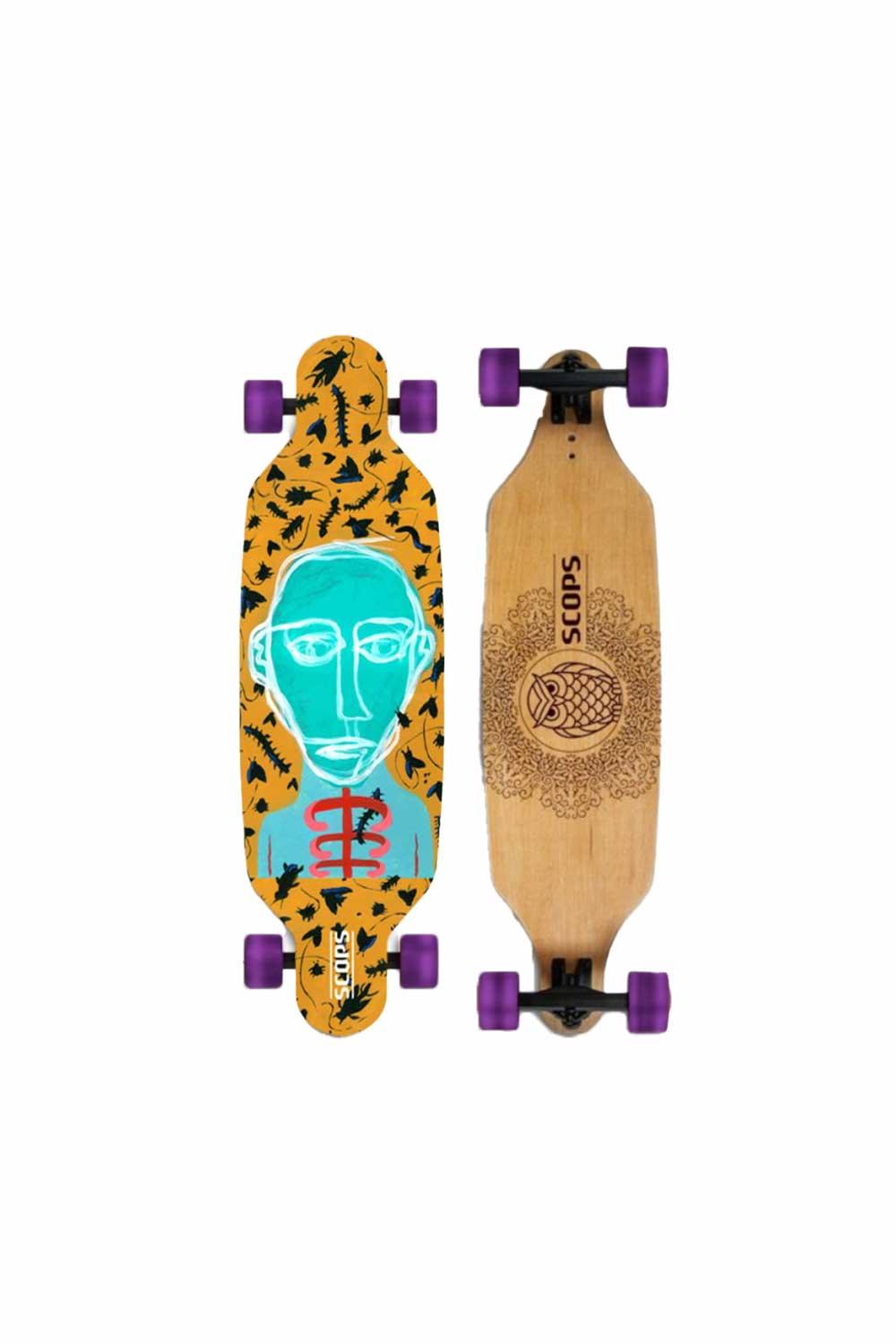 Scops Special Edition Deniz Umut Aktaş Longboard LF-504 Kaykay