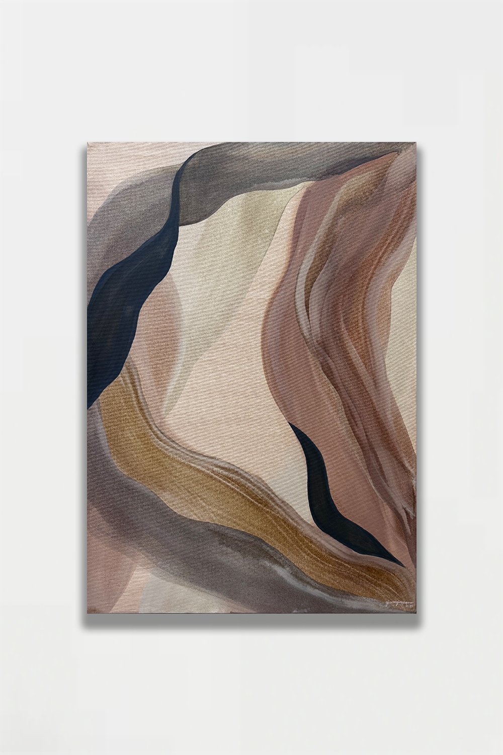 Season Sense-Flow Within Untitled #1 El Yapımı Kanvas Tablo-Tablo-1-Milagron.com