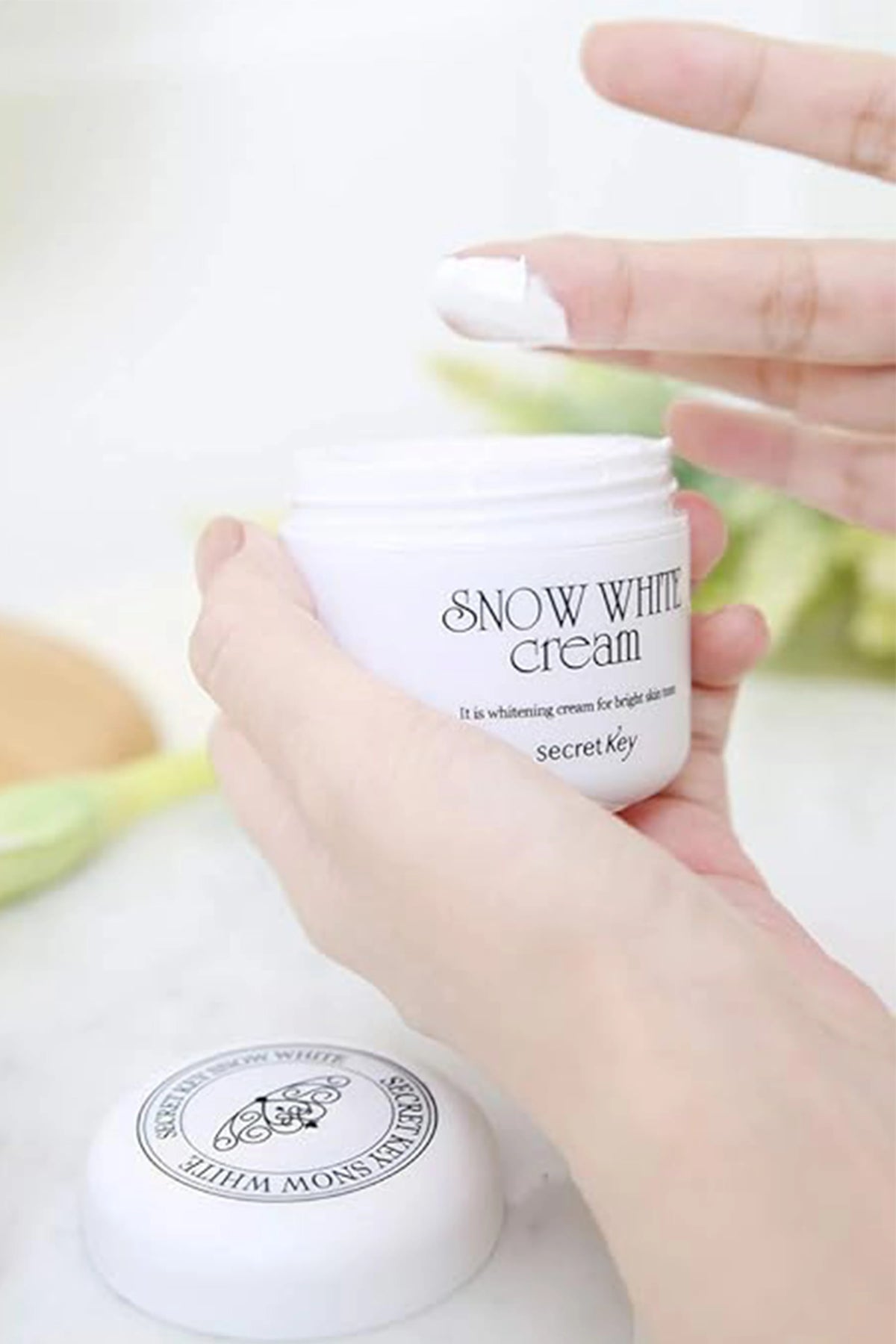 Secret Key-Snow White Cream - Aydınlatıcı Ton Eşitleyici Krem-43-6-Milagron.com
