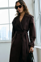 Berry Trench Coat - 1