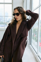 Berry Trench Coat - 2