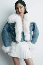 Seize The Day-Gina Denim Kürk Ceket-Ceket-2-Milagron.com