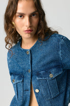 Lacy Bomber Ceket - 6