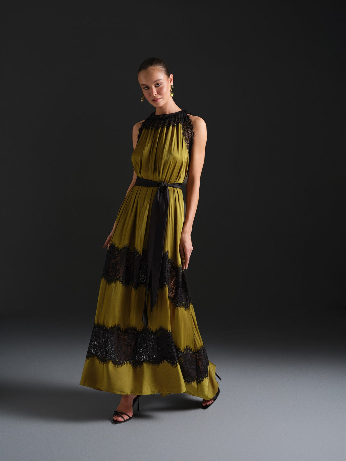 Seize The Day-Siena Dantelli Uzun Elbise-Elbise-2-Milagron.com