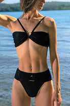 Sellie-Harmony Siyah Bikini Üstü-Bikini & Mayo-4-Milagron.com