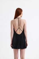 Sellie-Luna Halka Detaylı Mini Elbise-Elbise-2-Milagron.com