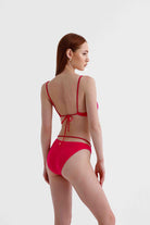 Sellie-Raspberry Siren Halka Detaylı Bikini Altı-Bikini & Mayo-2-Milagron.com