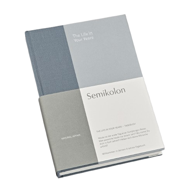 Semikolon The Life In Your Years, 5 Yıllık Anı Defteri (A5), Sea Salt