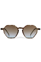 Senlites-Aurora Verde Unisex Yeşil Degrade Uv400 Altıgen Güneş Gözlüğü-Güneş Gözlüğü-1-Milagron.com