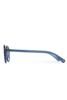 Senlites-Delaney Aquamarine Unisex Mavi Degrade Uv400 Yuvarlak Güneş Gözlüğü-Güneş Gözlüğü-3-Milagron.com