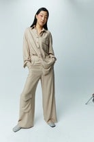 Serein Co-Soul Pantolon Bej-Pantolon-1-Milagron.com