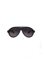 Sertaç Taşdelen-Siyah Degrade Camlı Siyah Çerçeveli Asetat Cr-39 Uv 400 Unisex Güneş Gözlüğü Model G 02-Güneş Gözlüğü-2-Milagron.com