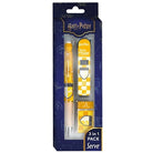 Serve-Harry Potter Hufflepuff Damalı 3'lü Kalem Seti — 0,7 Mm-Kalem Seti-2-Milagron.com