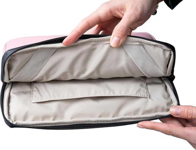 Serve-Su Geçirmez Laptop Kılıfı, 13-14 Inç - Pudra-Laptop & Evrak Çantası-4-Milagron.com