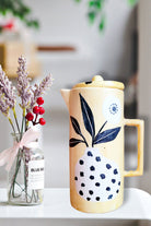 Sesiber-Seramik Sürahi Sarı-Sürahi-1-Milagron.com