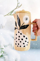 Sesiber-Seramik Sürahi Sarı-Sürahi-3-Milagron.com