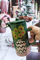 Sesiber-Seramik Sürahi Yeşil-Sürahi-1-Milagron.com