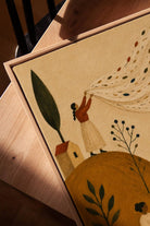 Nehir Dikenler - Çerçeveli Canvas Print Tablo - 1