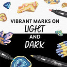 Sharpie-Sharpie Creative Akrilik Marker Kalem 12 Renk Earth Tones-Kalem Seti-4-Milagron.com