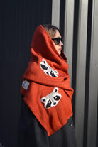 Sheiswow-Raccoon-Şal & Fular-2-Milagron.com