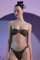 Shikoo Swimwear-Halka Detaylı Straplez Bikini-Bikini & Mayo-2-Milagron.com