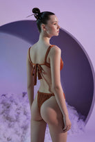 Shikoo Swimwear-İki Renk Balenli Bikini Takımı-Bikini & Mayo-2-Milagron.com