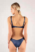 Shikoo Swimwear-Lacivert Straplez Bikini Takımı-Bikini & Mayo-2-Milagron.com