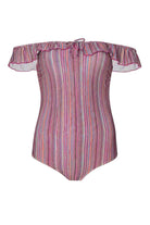 Shikoo Swimwear-Missoni Parlak Kumaşlı Fiyonglu Reto Mayo - Il-Bikini & Mayo-1-Milagron.com