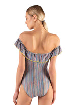 Shikoo Swimwear-Missoni Parlak Kumaşlı Gri Fiyonglu Reto Mayo-Bikini & Mayo-2-Milagron.com