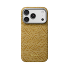 Iphone 18 Pro Karbon Kılıf Magsafe Uyumlu Aramid Fiber - Edge Golden Drift