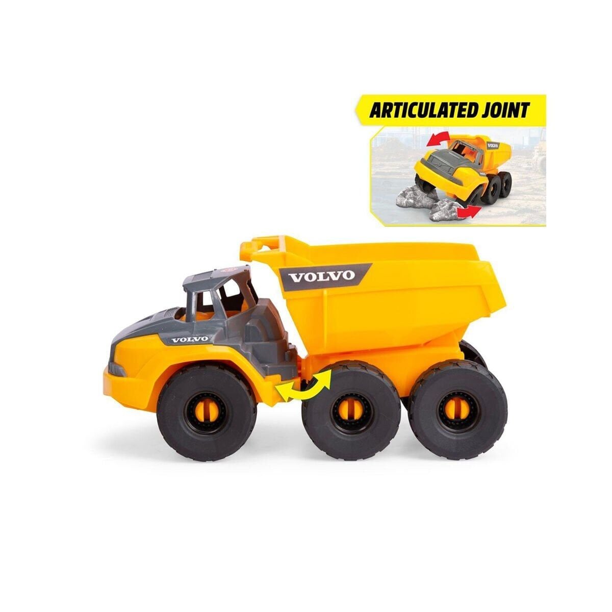 203724009 Volvo Tough Hauler Freewheel Moveable Dump Area Articulated Joint